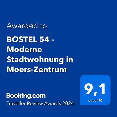 Bostel 54 - Moderne Stadtwohnung In Moers-Zentrum Esterno foto